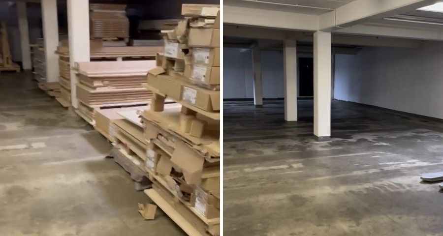 Vorher Nachher Gewerbeauflösung